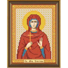 Схема для вишивки бісером Нова Слобода Бис5126 Св. Мц. Крістіна