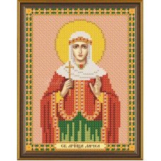 Схема для вишивки бісером Нова Слобода Бис5128 Св. Мц. Лариса Гофтская