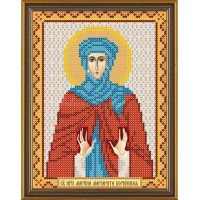 Chart embroidery beads Nova Sloboda Bis5133 St. Venerable. Marina (Margaret) Beriyskaya