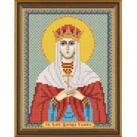 Chart embroidery beads Nova Sloboda Bis5145 St. Blzh.Tsaritsa Tamara