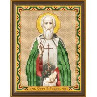Схема для вишивки бісером Нова Слобода Бис5197 Св. Сергій Радонезький