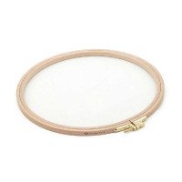 Round wooden embroidery frame Hobby Nurge N-100-2 diameter 130 mm