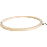 Round wooden hoop with suspension Hobby Nurge N-220-1 diameter 100 mm