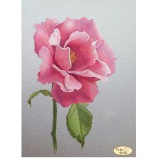 Cхема для вишивки бісером Тела Артис ТА-431 Ескіз трояндм