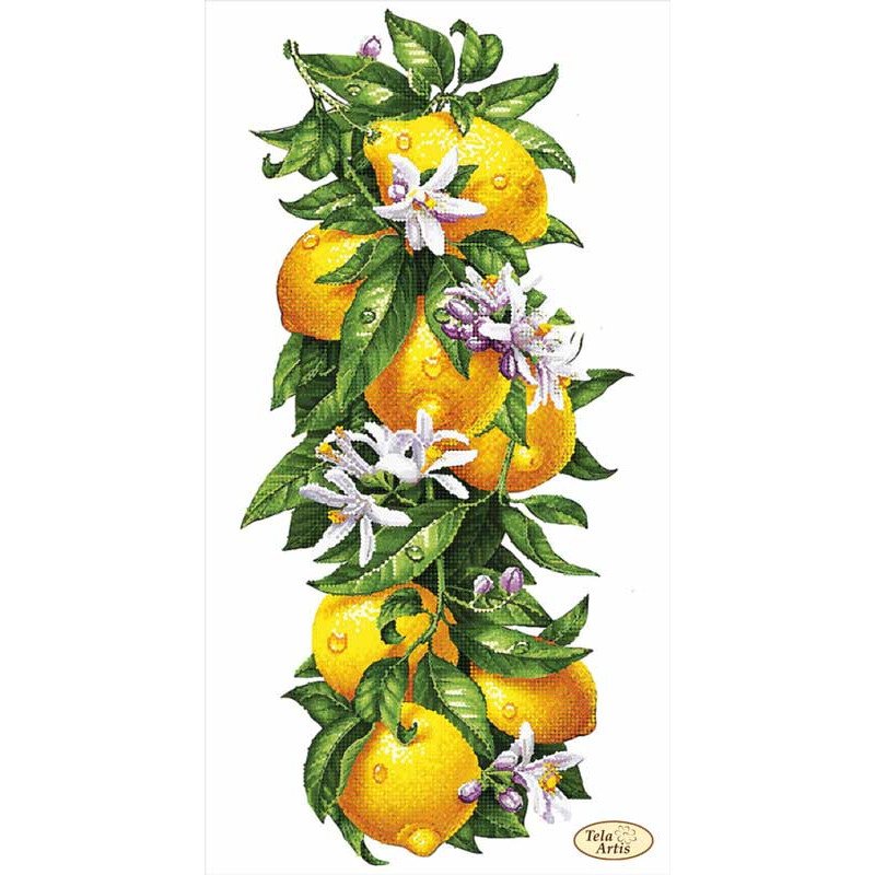 Cхема для вишивки бісером Тела Артис ТК-097 Соковиті лимони