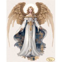 Схема для вышивки бисером Тэла Артис ТК-101 Ангел охранник