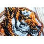 Набір для вишивання брошки з бісеру Тела Артис Б-117 Бенгальський тигр