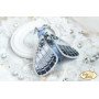 Набір для вишивання брошки з бісеру Тела Артис Б-222 Метелик Срібло