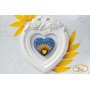 Набір для вишивання брошки з бісеру Тела Артис Б-309 Сонячне серце