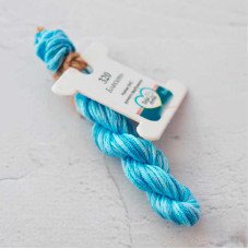 Hand-dyed embroidery threads DMC 320 Azure