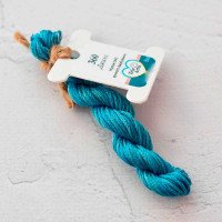 Hand-dyed embroidery threads DMC 360 jeans