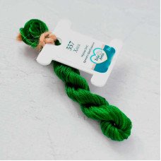Hand-dyed embroidery threads DMC 557 Needle