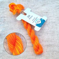 Hand-dyed embroidery threads DMC 838 Carrot