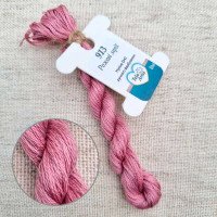 Нитки для вышивания ручной покраски DMC 913 Розовые мечты