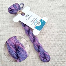 Hand-dyed embroidery threads DMC 963 Amethyst