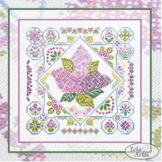 Cross Stitch Kits Tela Artis X-019 Lilac garden