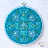 Cross Stitch Kits Tela Artis X-206 Winter mandala