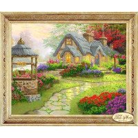 Bead embroidery kit Tela Artis NG-023 House of dreams. Well of desires