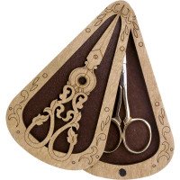 Casket for needlework (scissors) Fairy Land FLZB(N)-022