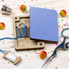 Magnetic rectangular file "Dark gray" Wonderland Crafts FLZB(N)-198