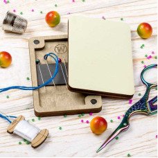 Magnetic rectangular file "Pink" Wonderland Crafts FLZB(N)-201