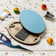 Магнітна гольниця овальна "Бірюзова" Wonderland Crafts FLZB(N)-205