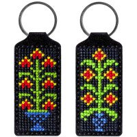 Набор для вышивки нитками брелка Волшебная страна FLHL-023