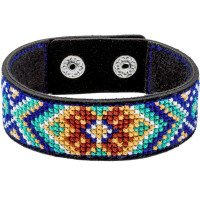 Набор для вышивки браслета нитками Волшебная страна FLHL-032