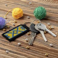 Набор для вышивки нитками брелка Волшебная страна FLHL-062