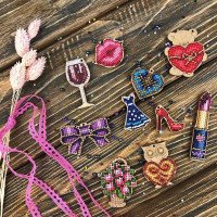 Blanks set for embroidery wood FairyLand FLSW-001