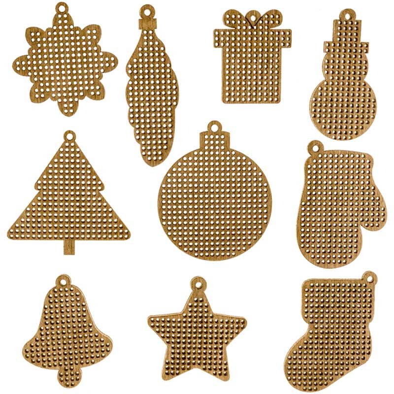 Blanks set for embroidery wood FairyLand FLSW-007