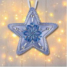 Набор для вышивания бисером на искусственной коже Wonderland Crafts FLBB-126