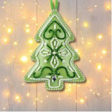 Набор для вышивания бисером на искусственной коже Wonderland Crafts FLBB-130