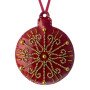 Bead embroidery kit on artificial leather Wonderland Crafts FLBB-133
