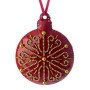 Bead embroidery kit on artificial leather Wonderland Crafts FLBB-133