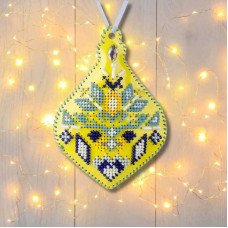 Набор для вышивания бисером на искусственной коже Wonderland Crafts FLBB-164