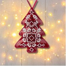 Набор для вышивания бисером на искусственной коже Wonderland Crafts FLBB-166