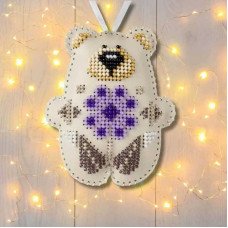 Набор для вышивания бисером на искусственной коже Wonderland Crafts FLBB-168