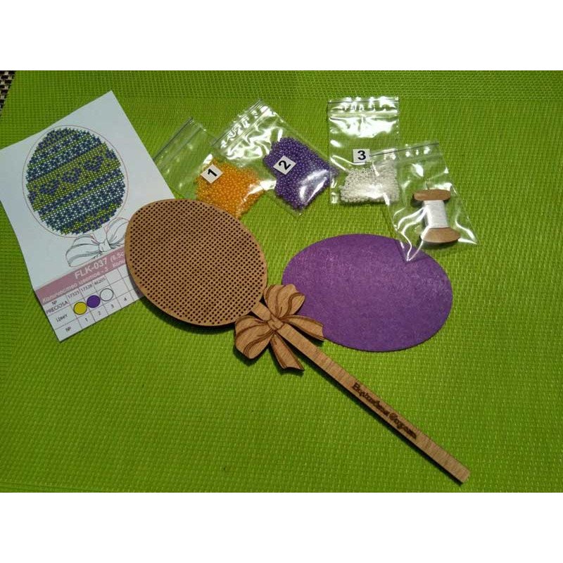 Bead embroidery kit on wood FairyLand FLK-037 Easter