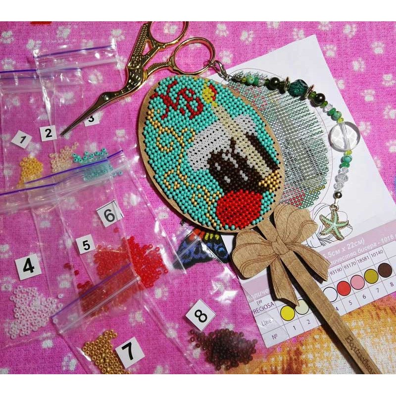 Bead embroidery kit on wood FairyLand FLK-038 Easter