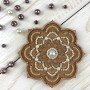 Bead embroidery kit on wood FairyLand FLK-071 Home stories