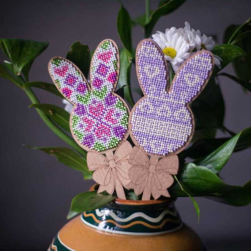 Bead embroidery kit on wood FairyLand FLK-092 Easter