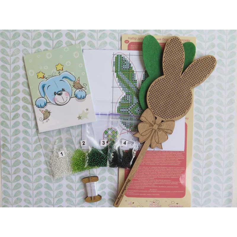 Bead embroidery kit on wood FairyLand FLK-093 Easter