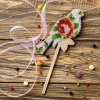 Bead embroidery kit on wood FairyLand FLK-097 Home stories
