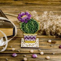 Bead embroidery kit on wood FairyLand FLK-192 Flowers