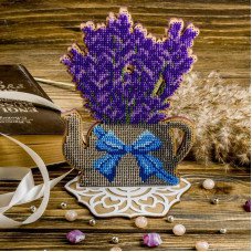 Bead embroidery kit on wood FairyLand FLK-204 Flowers