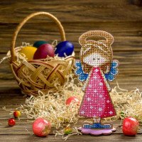 Bead embroidery kit on wood FairyLand FLK-251 Easter