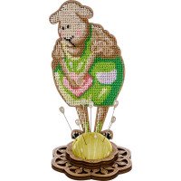 Bead embroidery kit on wood FairyLand FLK-281 Pincushion