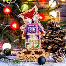 Bead embroidery kit on wood FairyLand FLK-291 Rocking chairs