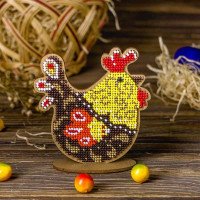 Bead embroidery kit on wood FairyLand FLK-334 Easter